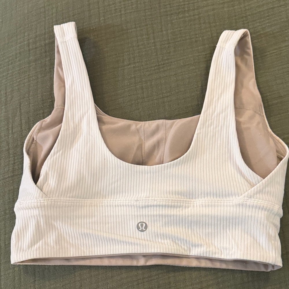 Ribbed Lululemon Align Bra - Picture 2 of 3